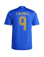 Argentiina Julian Alvarez #9 Vieraspaita Copa America 2024 Lyhythihainen